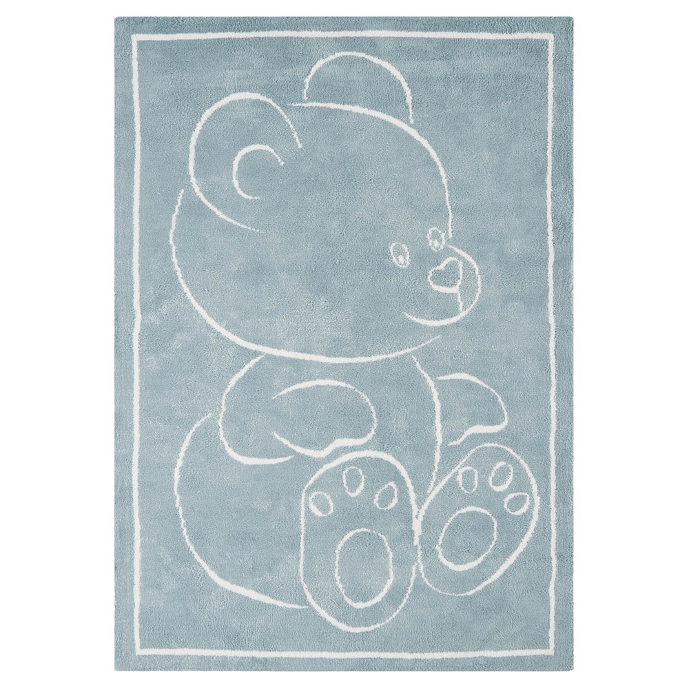 Teddy Rugs in Blue